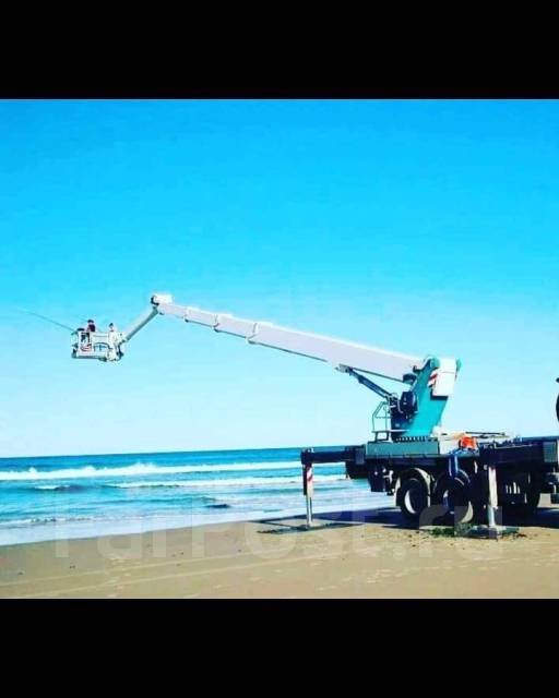 Автовышка. Услуги, аренда автовышки 10-28 м. Платформа во Владивостоке