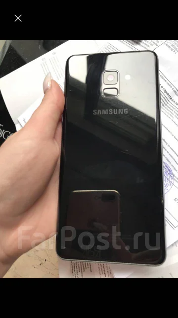 Samsung Galaxy A8+. �/�, ������, 3G, 4G LTE, Dual-SIM, ���������� ����