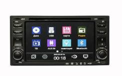 2Din магнитола (Toyota - размеры 200*100) CD/DVD SD Bluetooth FM USB в Новосибирске Viget