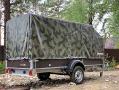 Легковой автоприцеп в Иркутске 8213А7 Тайга 3.36х1.37м R13, в наличии в Иркутске Курганские прицепы. Г/п: 470 кг., масса: 750 кг.