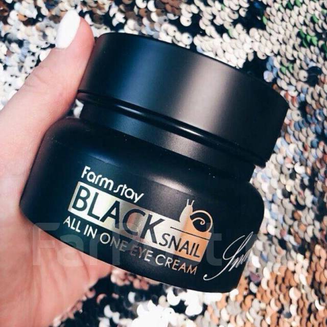 Хит! Крем для лица с муцином черной улитки Farmstay (Корея), в наличии ...