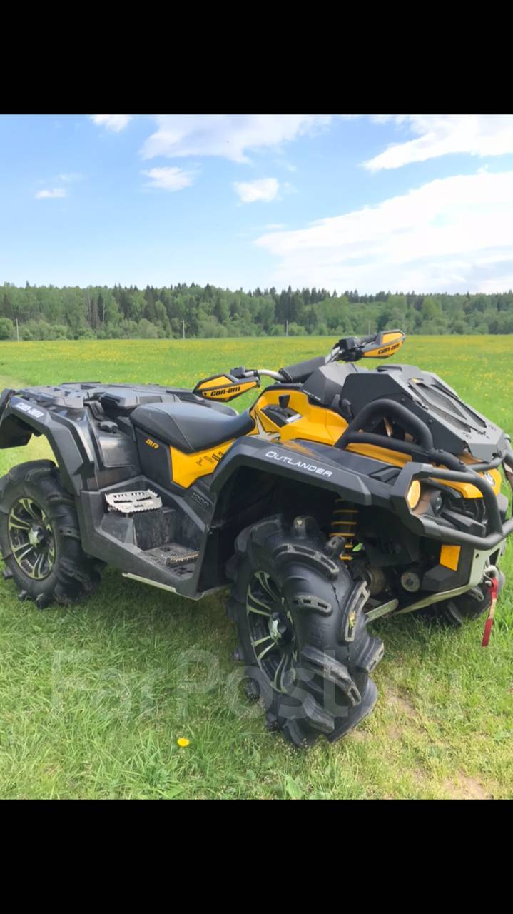 BRP Outlander 1000 в грязи