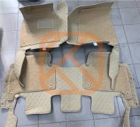 Коврики кожаные 3D Land Cruiser 200 с ворсовой вставкой бежевый в Хабаровске Коврики. Toyota Land Cruiser, UZJ200W, J200, URJ202, VDJ200, URJ202W, URJ200, GRJ200, UZJ200 2UZFE, 3URFE, 1URFE, 1VDFTV, 1GRFE. Под заказ