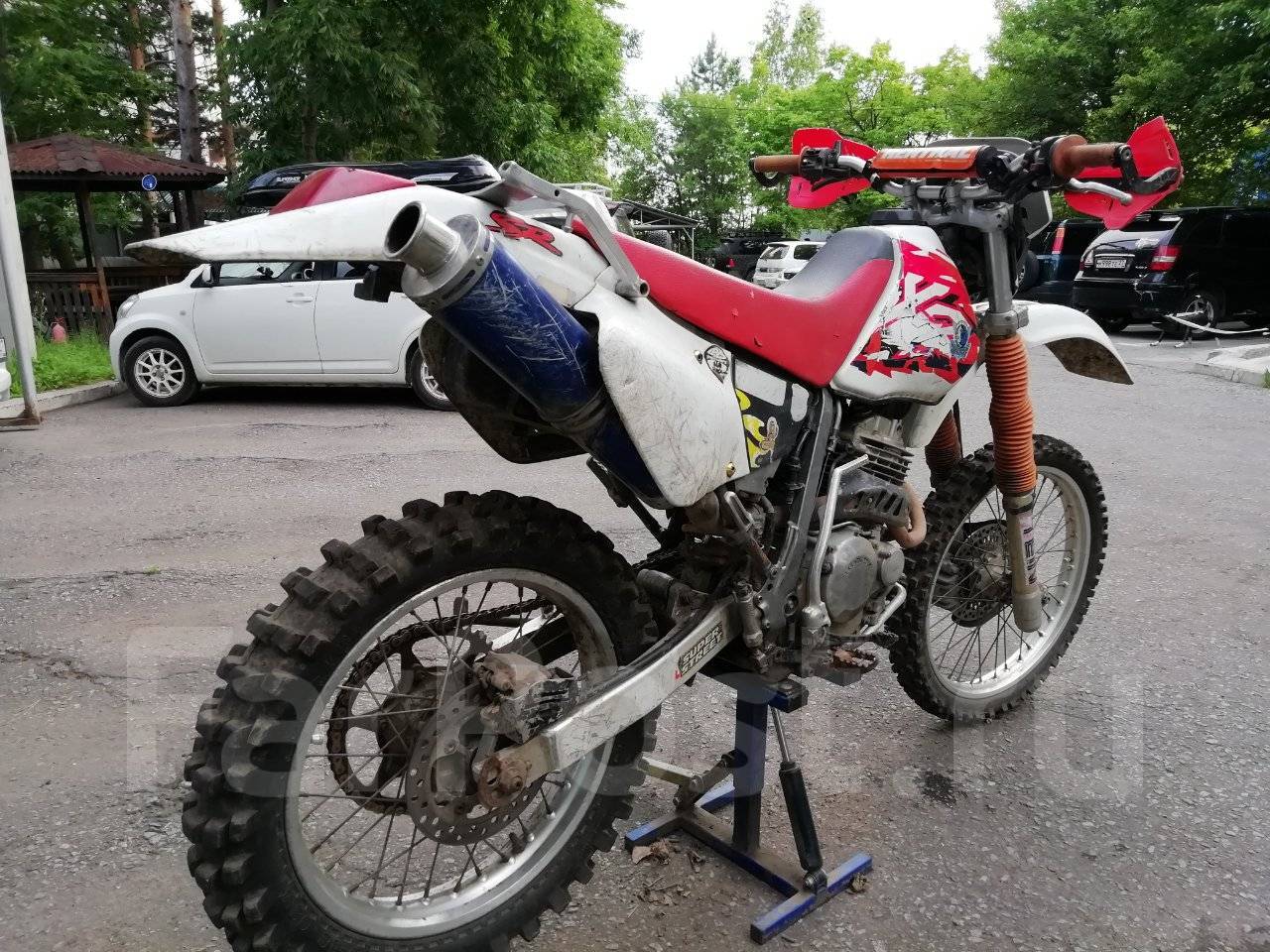 Honda xr250 переделан под кросс