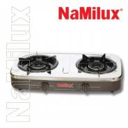 Двухконфорочная Газовая плита NaMilux NA 590-SM во Владивостоке Плиты и жарочные поверхности.