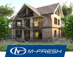 M-fresh Argentum (Проект яркого и современного дома! Посмотрите! ) в Красногорске M-fresh Argentum (Проект яркого и современного дома! Посмотрите! ). 200-300 кв. м., 2 этажа, 5 комнат, бетон
