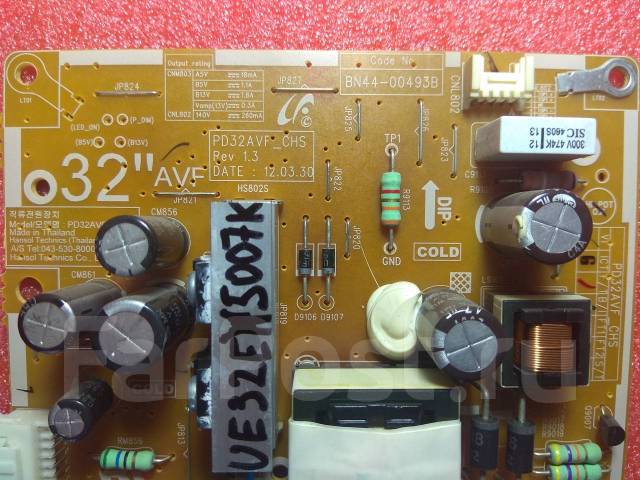 Samsung ue32eh5007k схема блока питания