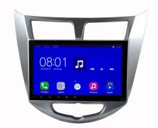 Штатная магнитола Hyndai Solaris Android в Новосибирске Hyundai Solaris