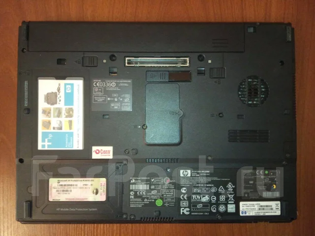 HP Compaq. 15.4", 2����, ��� 1024 ��, ���� 80���, WiFi: 1, Bluetooth: 1 ����