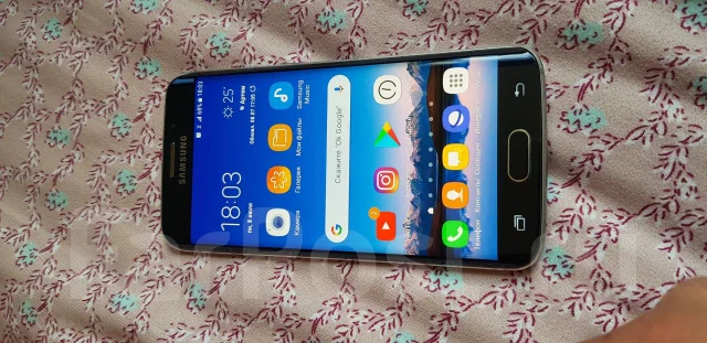 Samsung Galaxy S6 Edge. �/�, ������, 3G, 4G LTE, Dual-SIM, ����������, NFC ����