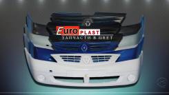 Передний бампер Renault Logan 2004-2009 в Москве Бампер. Renault Logan D4D, D4F, K4M, K7J, K7M, K9K