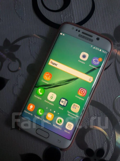 Samsung Galaxy S6 Edge. �/�, �����, 3G, 4G LTE, NFC ����