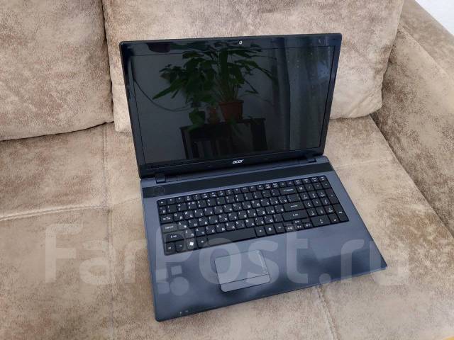 Выставляю на торги Acer с 17-ти дюймовым экраном, ноутбук, 17.3", 4 гб ...