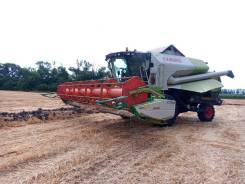 Claas Tucano, 2007 в Тихорецке Claas Tucano. Комбайн 450, 300 л.с.