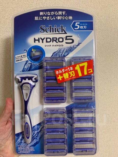 Бритвенный станок Schick Hydro 5 Япония - Косметика во Владивостоке
