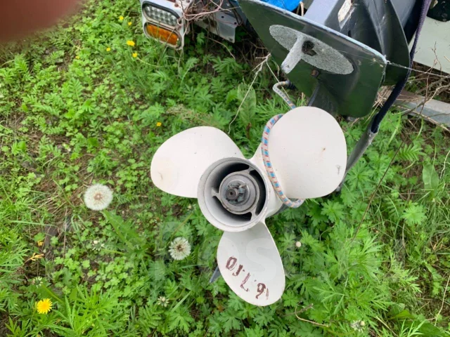 Yamaha Fish 17. 1992 ���, ����� 4,5��., ��������� ���������, 40��.�., ������ ����