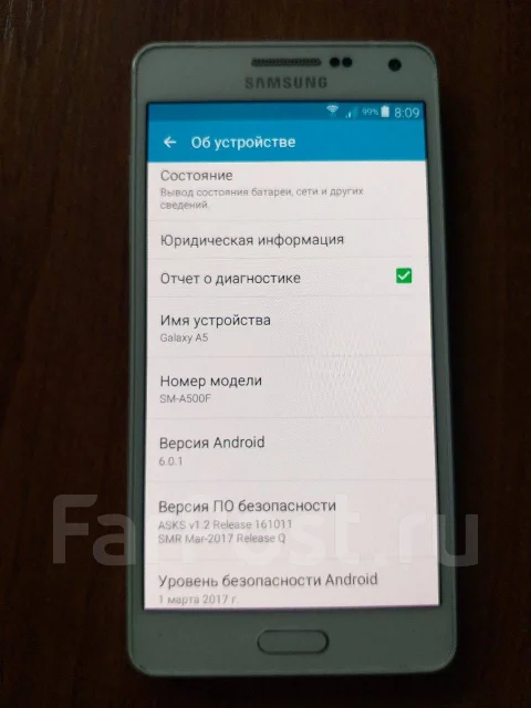 Samsung Galaxy A5 2015. �/�, �����, 3G, 4G LTE, Dual-SIM, ����������, ���������, NFC ����