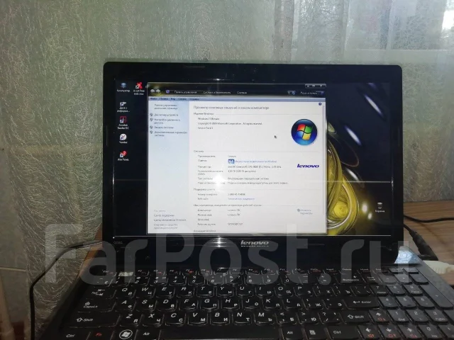 Lenovo G580. 15.6", 1,7����, ��� 4 ��, ���� 500���, WiFi: 1, Bluetooth: 1, ����������� �� 3��. ����