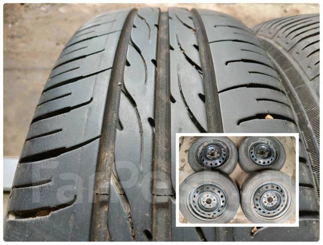 Колеса 175/65 R14/ Dunlop/ 2014 год/ на штампованных дисках 4х100, 14 ...