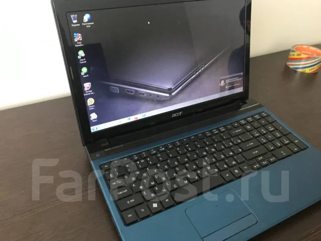 Acer Aspire 5750G. 15.6", 2,3����, ��� 4 ��, ���� 256���, WiFi: 1, Bluetooth: 1, ����������� �� 3��. ����