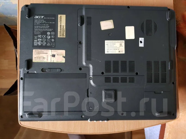 Acer Aspire 5100. 15.4", 1,6����, ��� 1024 ��, ���� 120���, WiFi: 1, Bluetooth: 1, ����������� �� 1��. ����