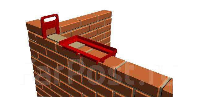Набор каменщика (мастерок, шаблон-постель) от компании ВИРА, новый, в ...
