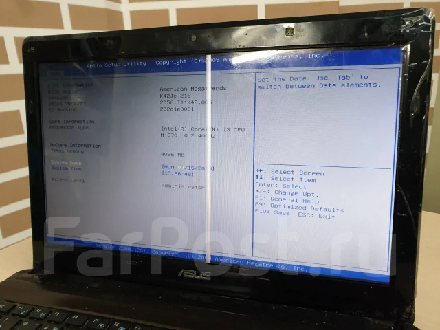 Asus K42J. 2,4����, WiFi: 1, Bluetooth: 1 ����