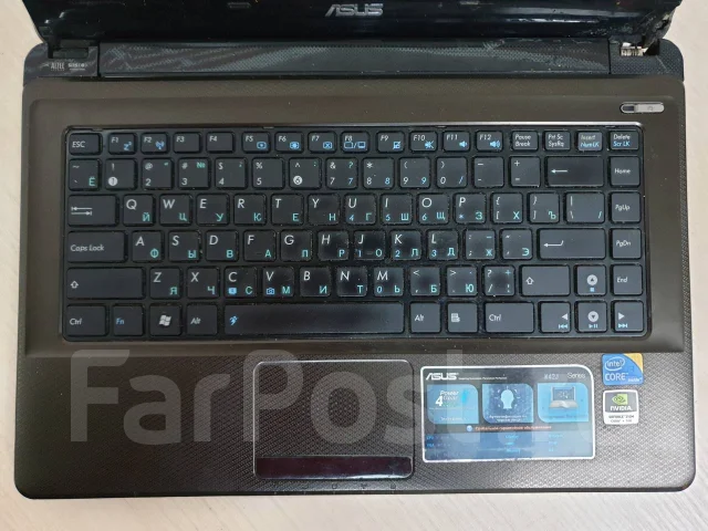 Asus K42J. 2,4����, WiFi: 1, Bluetooth: 1 ����