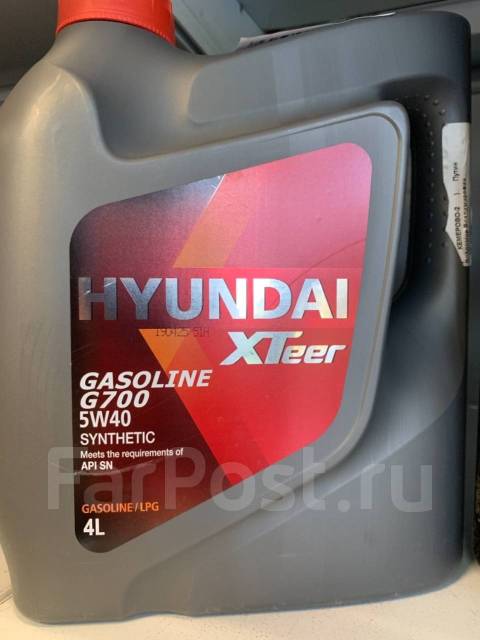 Hyundai xteer gasoline 5w40