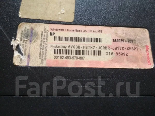 Compaq. WiFi: 1, Bluetooth: 1 ����