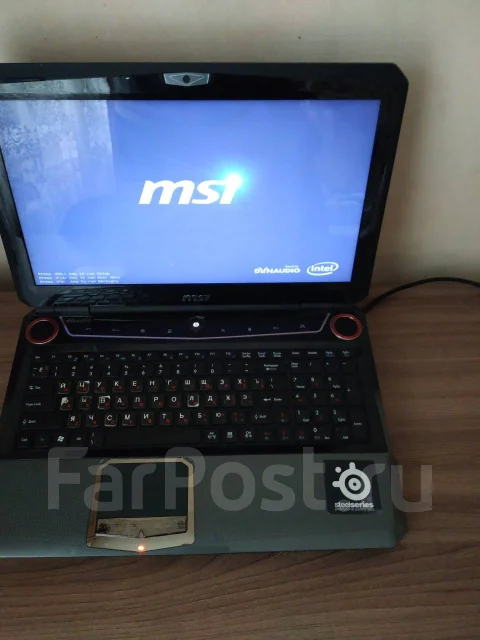 MSI GT683. 15.6", 2����, ��� 8 ��, ���� 498���, WiFi: 1, Bluetooth: 1, ����������� �� 4��. ����