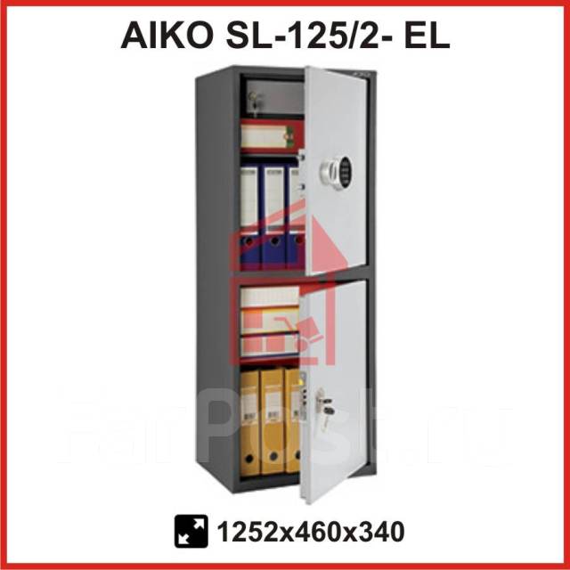 Шкаф бухгалтерский aiko sl 125t el