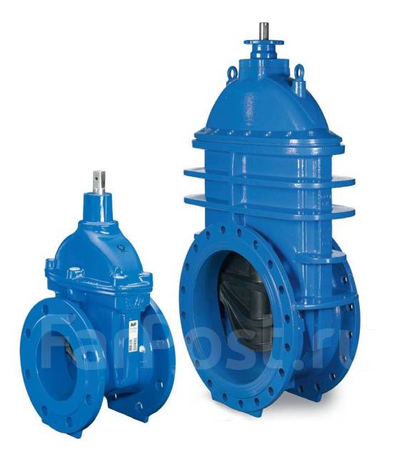 Задвижка AVK клиновая полнопроходная чугунная PN10 F4 CTC DN300, в ...