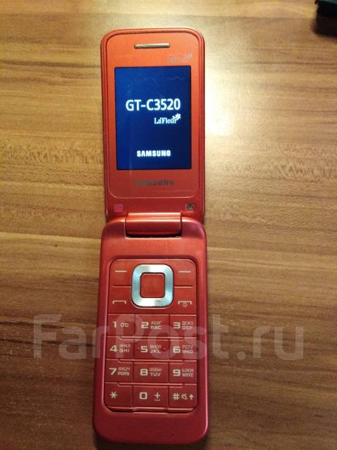 Samsung la fleur раскладушка c3520