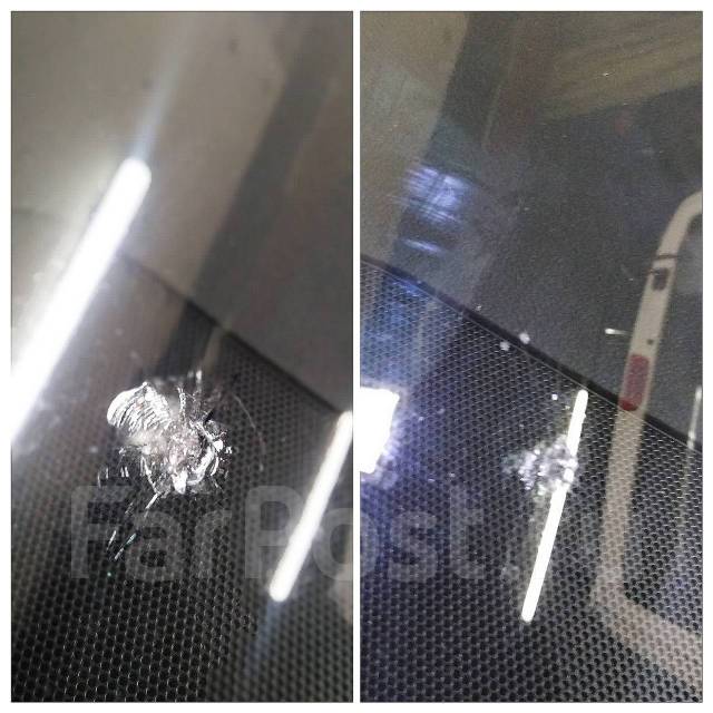 Ремонт сколов, трещин, триплекс, легковые автомобили во Владивостоке