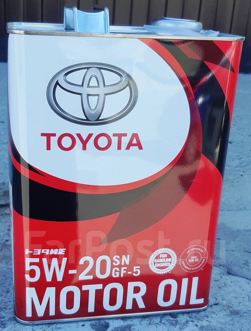 Toyota motor oil gf 5