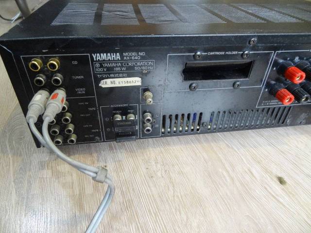 Yamaha AX-640 ステレオアンプ YAMAHA AX-640の仕様 ヤマハ