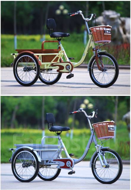 Трехколесный велосипед для взрослых, 3Bike, трехколесный, трицикл ...