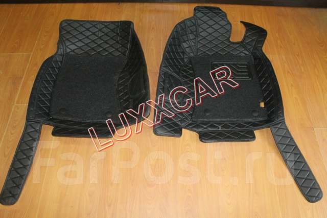 Кожаные 3D коврики Subaru Forester SH 2007-2012г (Двойные с ворсом ...