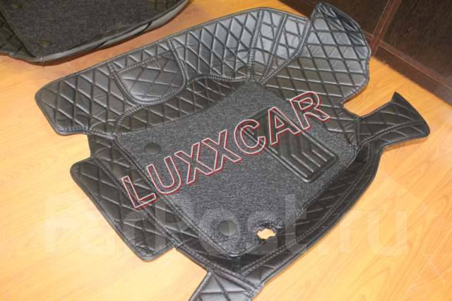 Кожаные 3D коврики Subaru Forester SH 2007-2012г (Двойные с ворсом ...