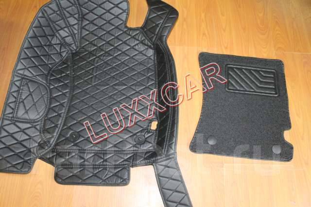 Кожаные 3D коврики Subaru Forester SH 2007-2012г (Двойные с ворсом ...