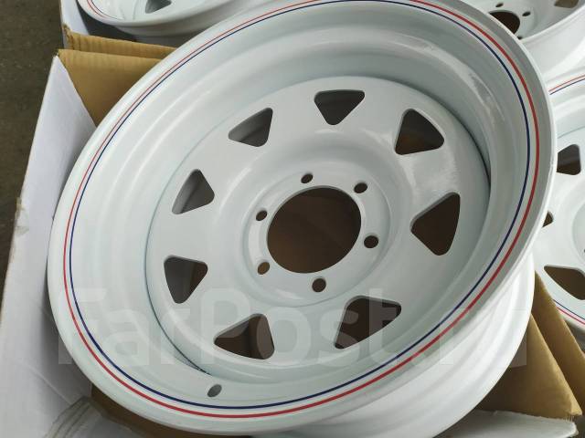 Комплект новых белых дисков ORW R16*8 6-139,7 ет-20 Штамповка - Диски ...