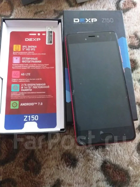 DEXP Z355. �/�, ������, 4G LTE ����