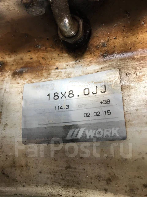 Work Bersaglio Spoke II. 8.0x18", 5x114.3, ET38, �� 72���. ����
