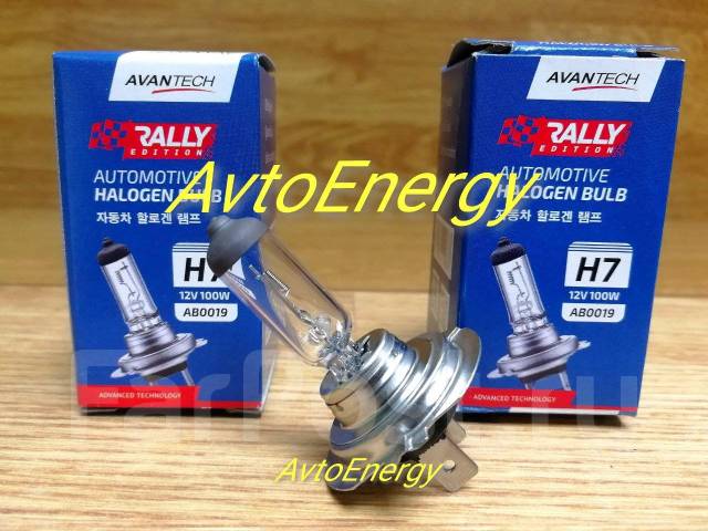 2 100w H7 RALLY BULBS for Renault Megane Scenic