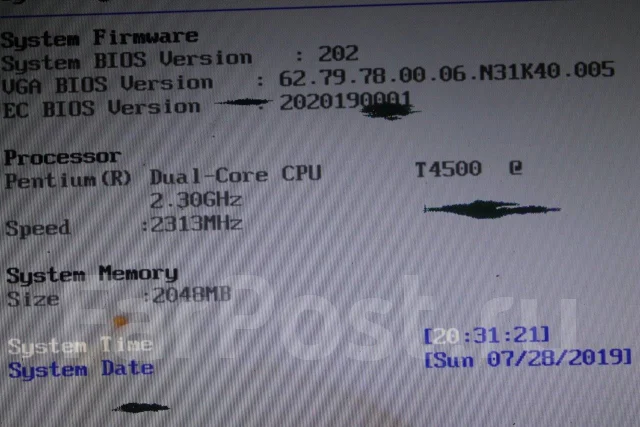Asus K50IP. 15.6", 2,3����, ��� 2048 ��, ���� 320���, WiFi: 1, Bluetooth: 1 ����