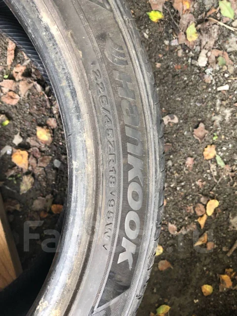 Hankook Ventus V8 RS H 424. ������, 2007 ���, �/�, ����� 50 % ����