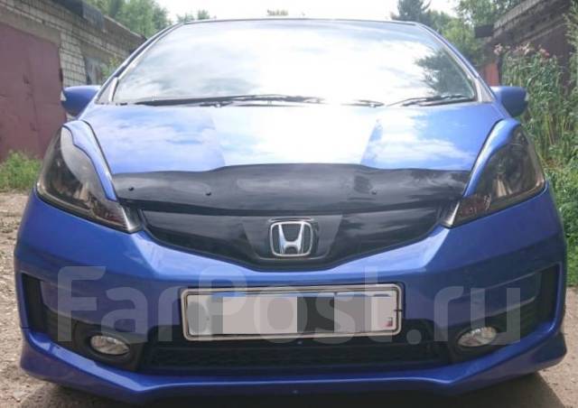 Накладки фар (реснички) Honda FIT, GD1,2,3,4, 01г.- ABS-пластик, черный