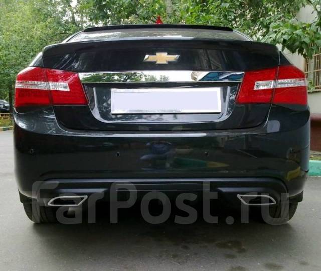 Диффузор заднего бампера Chevrolet Cruze (Шевроле Круз) 2008-2012г ...