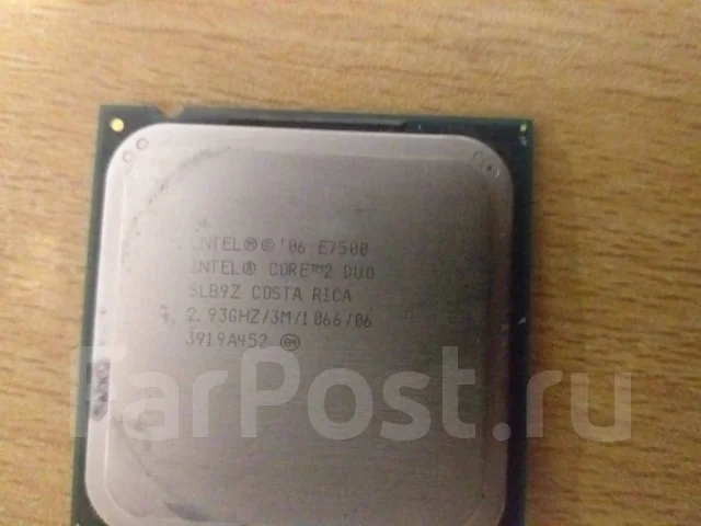 Intel Core 2 Duo E7500 ����